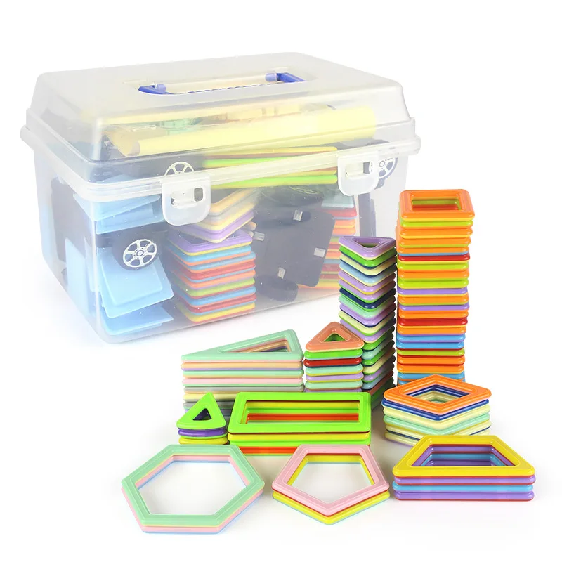 

2021 Nwe Model & Building Toy Mini Magnetic Designer Construction Set Plastic Magnetic Blocks Educational Toys For Kids Gifts