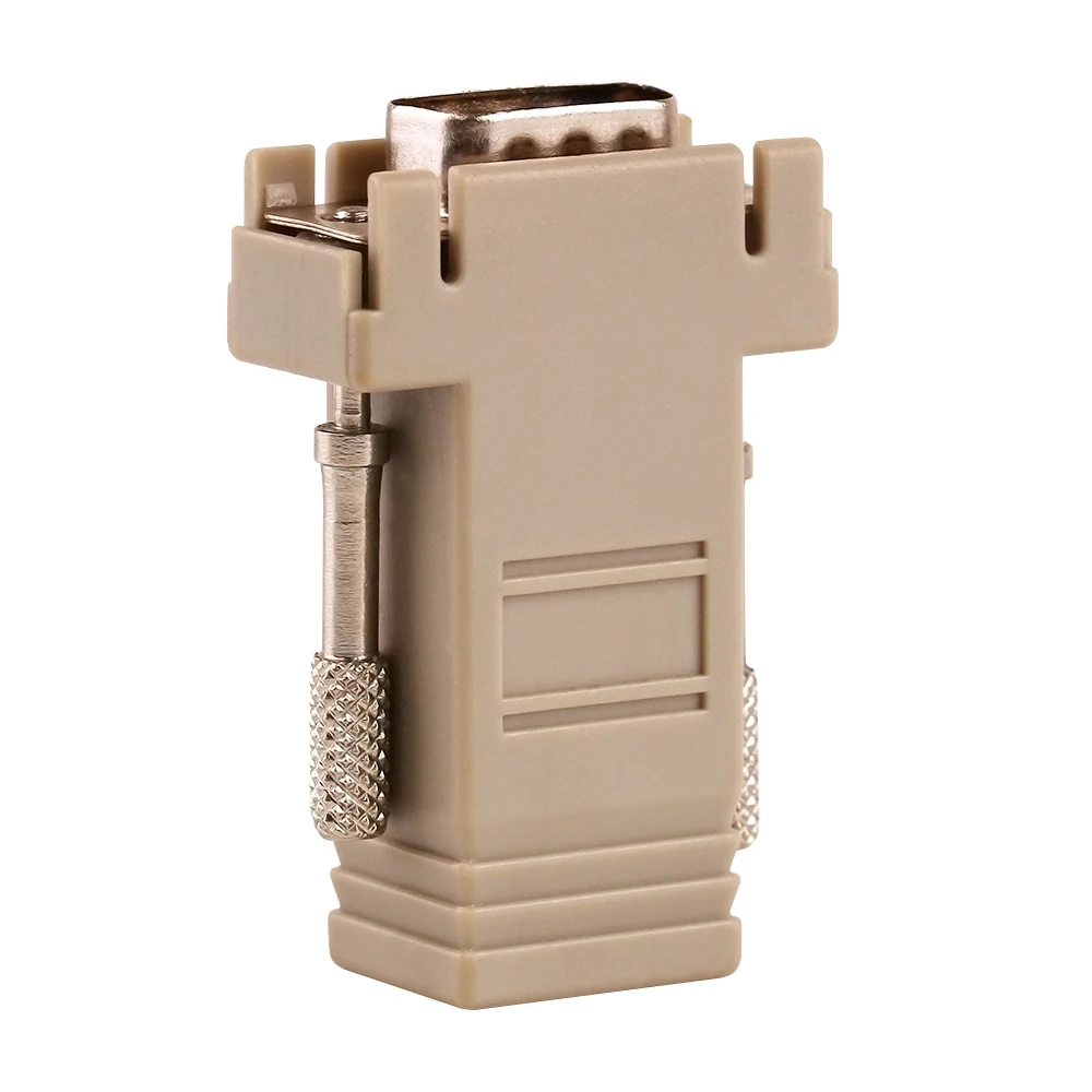 ZJT40 15PIN VGA к RJ45 разъем новый удлинитель штекер локальной сети Cat5 Cat5e Ethernet Женский