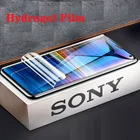 Гидрогелевая пленка с изогнутыми краями и полным покрытием, Защитная пленка для Sony Xperia 8 Lite, 5, 1, 10, II, III Plus, L3, не стекло