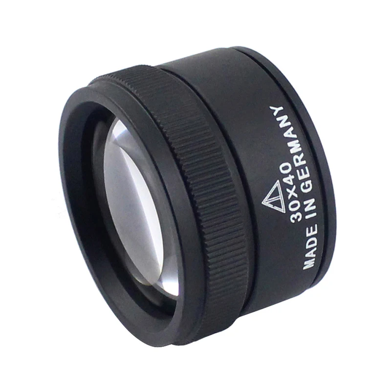 FGHGF Премиум 30x40 мм измерительная Лупа увеличительное стекло Объектив Петля