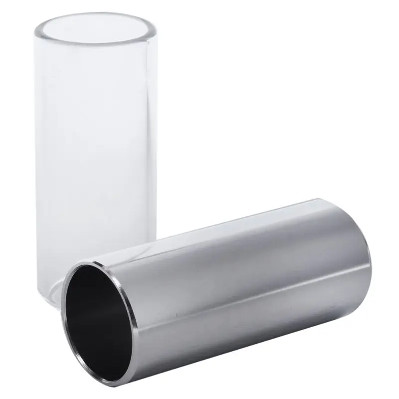 2 шт. стеклянная горка и металлическая для гитары баса средняя (6 см)|Детали