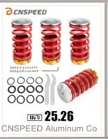 CNSPEED алюминиевые комплекты для Honda Civic 88-00 красные подвески Coilover/пружины Coilover YC100333-RD