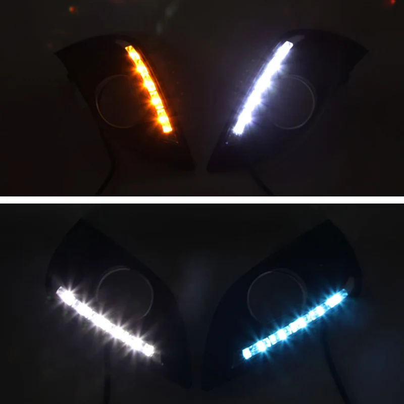 2 шт. белый светильник высокая яркость водонепроницаемый два и три отделения