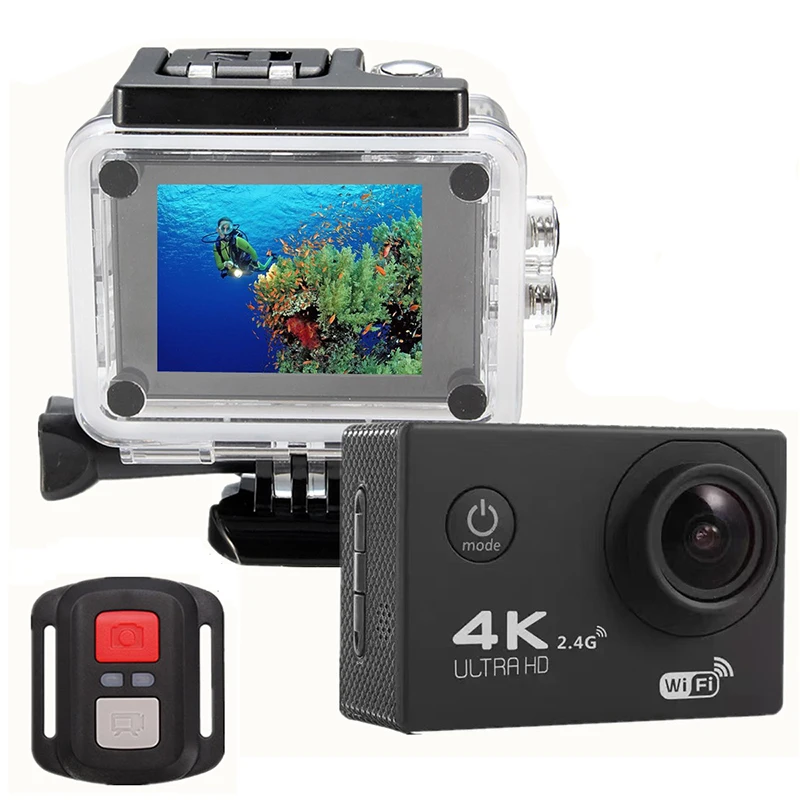 Продажа Спортивная экшн-камера с Wi-Fi, Ultra HD, 1080P, 4K