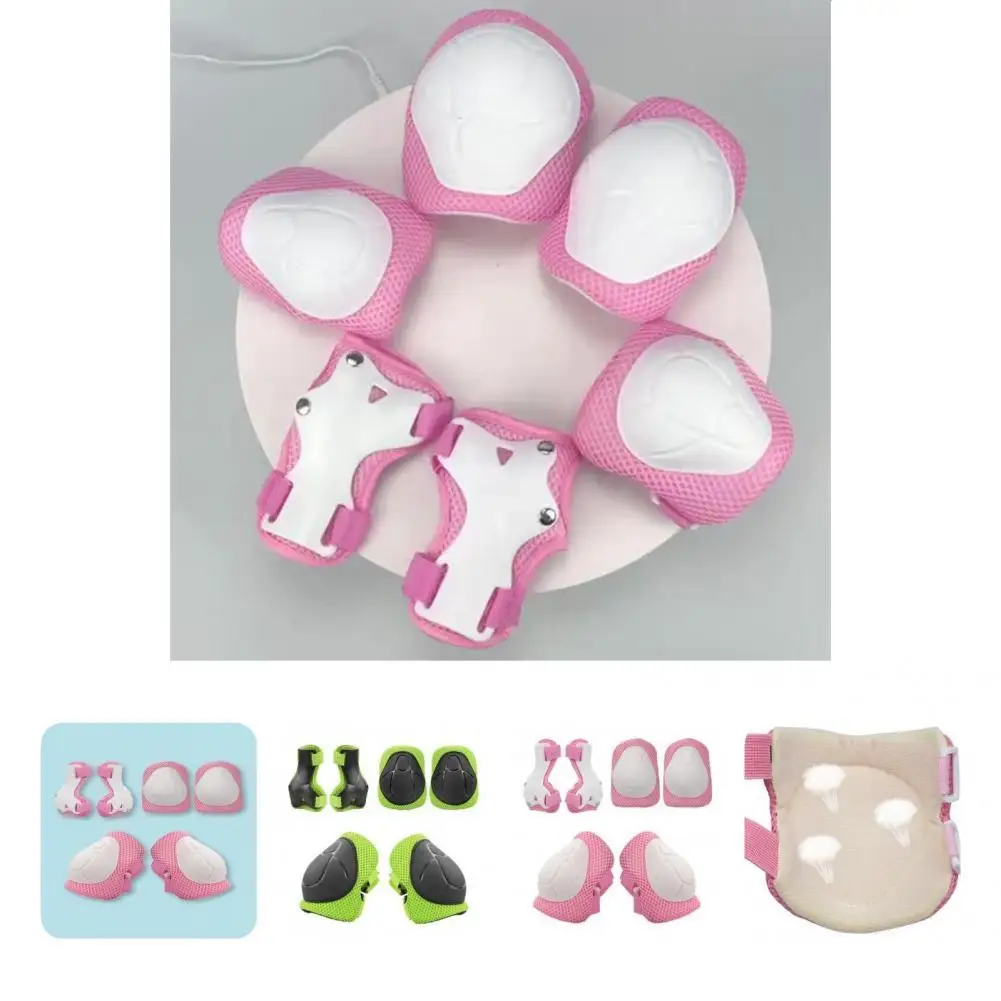 

Shock Absorbing Thicker Material Rollerblading Elbow Pads Knee Pad Kit for Youth