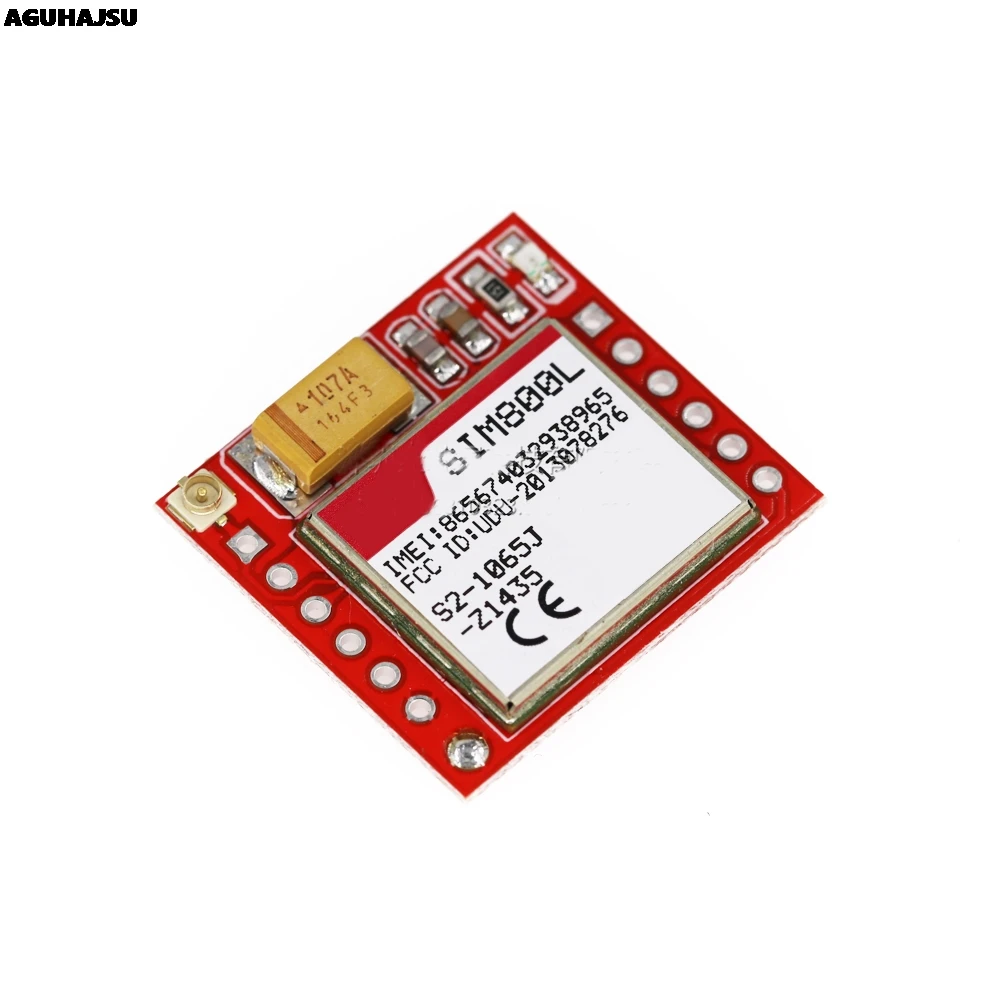 Самый маленький модуль SIM800L GPRS GSM карта четырехдиапазонная плата с ядром MicroSIM TTL