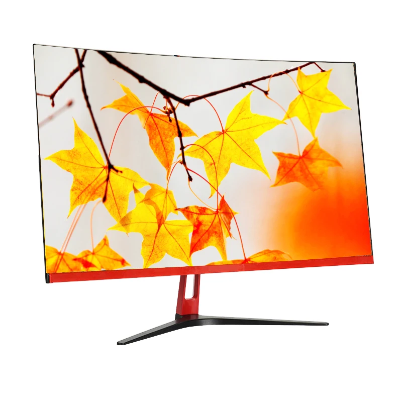 Koop 2020 Nieuwe Ultra Dunne 1K 2K 4K Gaming Monitor 24 27 32 Inch Ips Panel Led Gebogen Frameloze Computer 144Hz