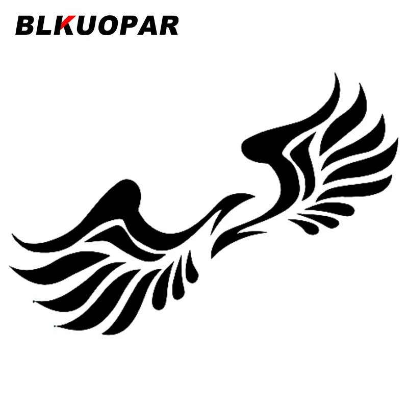 

Автомобильные наклейки с летающим силуэтом BLKUOPAR для крыльев, модные водонепроницаемые наклейки, кондиционер, Солнцезащитная виниловая пле...
