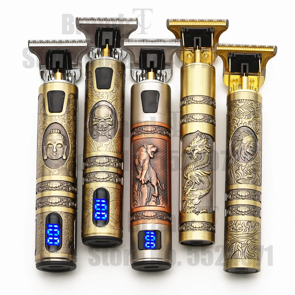 

2021 USB электрические машинки для стрижки волос, перезаряжаемая бритва, триммер для бороды, профессиональная Мужская машинка для стрижки воло...