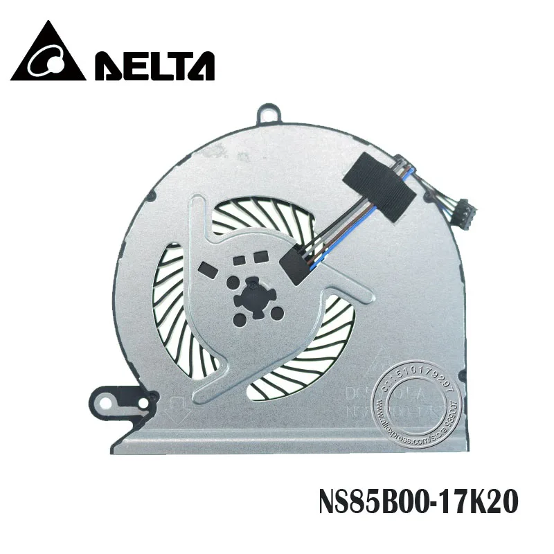Кулер для охлаждения процессора ноутбука NS85B00 -17K20 DC5V 0.5A 4PIN HP Pavilion 15-CU TPN-Q209