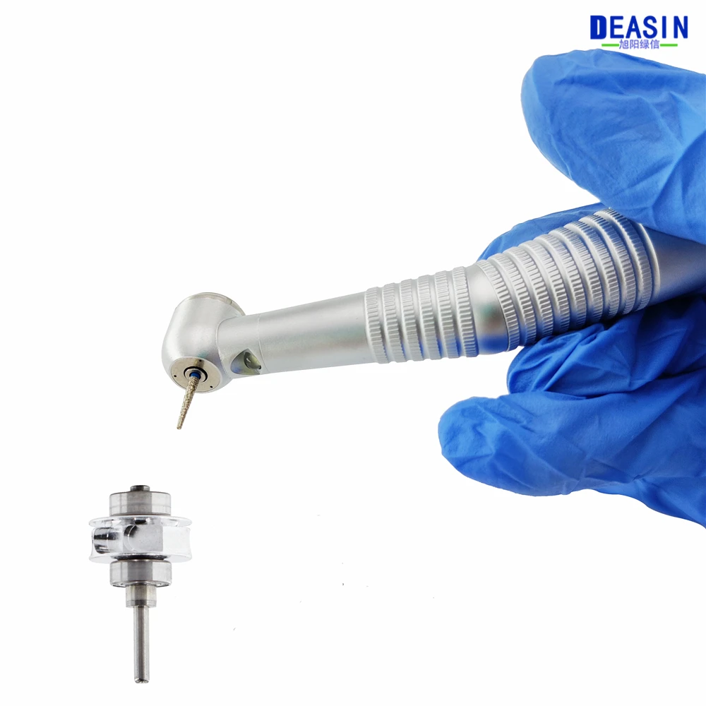 

Роторная турбина для наконечника, 1 шт., светодиодный картридж для стоматологического наконечника, 4 отверстия