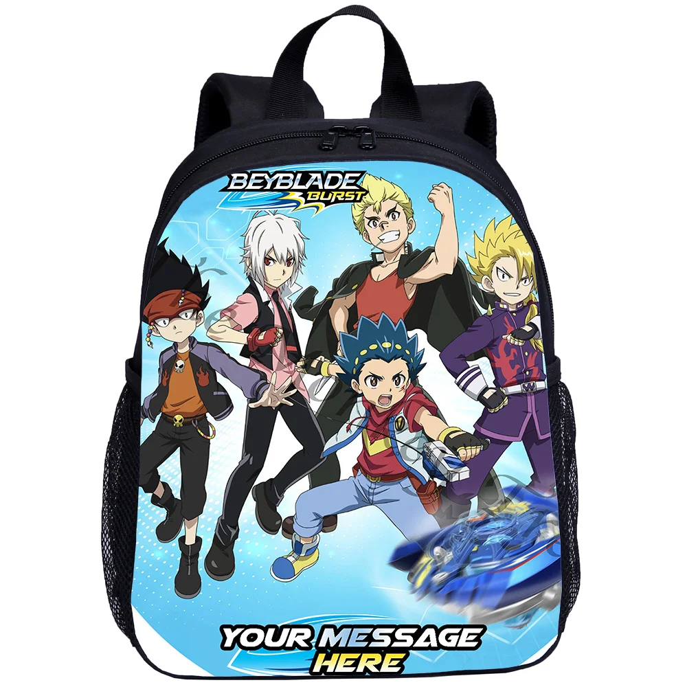 Миниатюрные рюкзаки Beyblade Burst с аниме-играми детская школьная сумка для