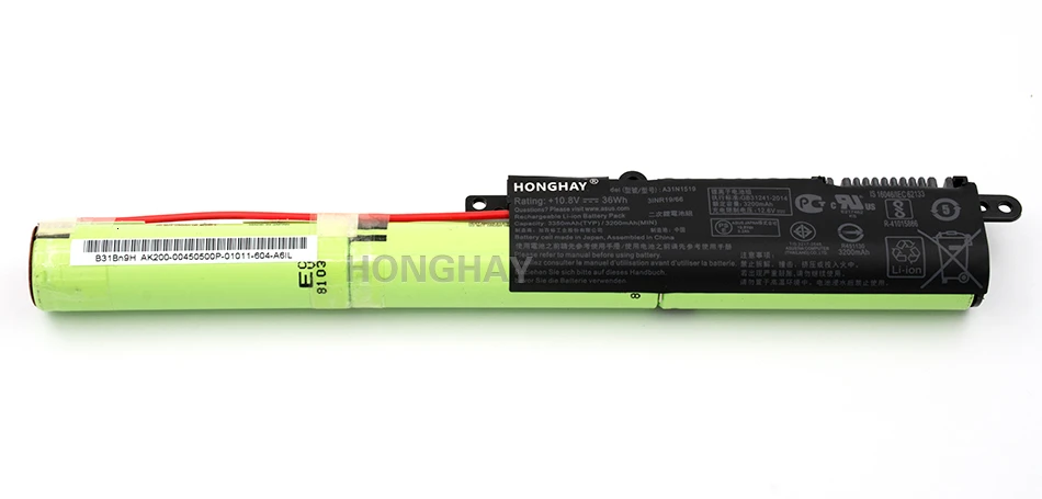 HONGHAY A31N1519 Аккумулятор для ноутбука ASUS R540L X540L X540LA X540LJ X540S X540SA X540SC X540YA X540LA-1A X540LA-1C 3NR19/66I