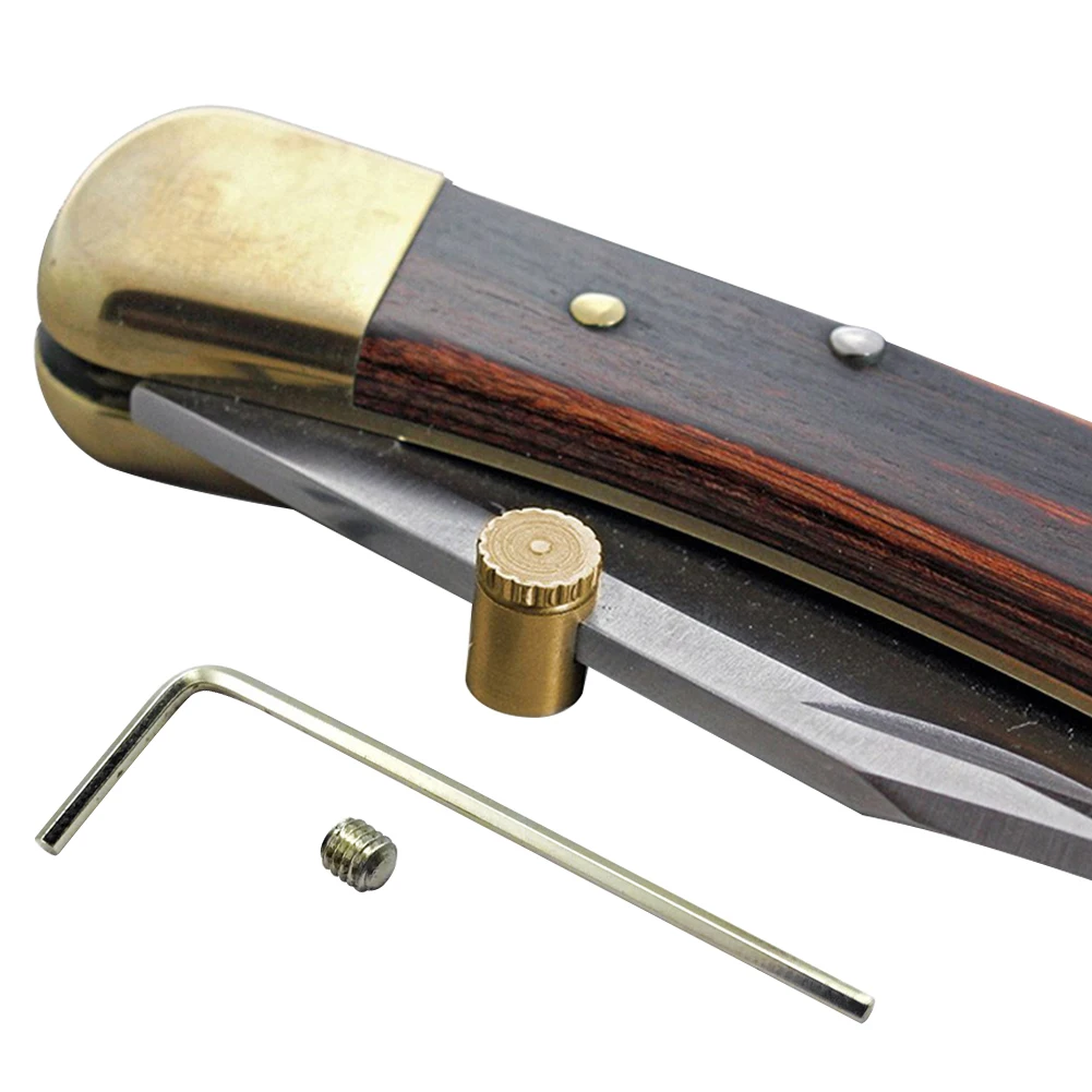 Складной нож с шестигранным ключом нажимная кнопка винт из нержавеющей стали