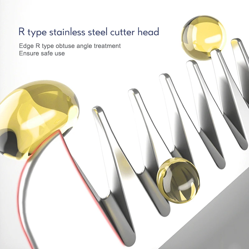 Профессиональная машинка для стрижки волос перезаряжаемый водонепроницаемый