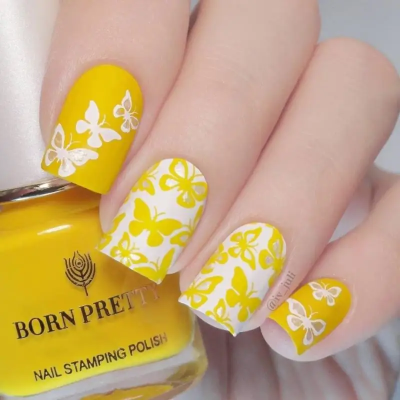 Красочный лак для стемпинга ногтей BORN PRETTY 8 шт./набор стемпинг покрытие 6 мл |