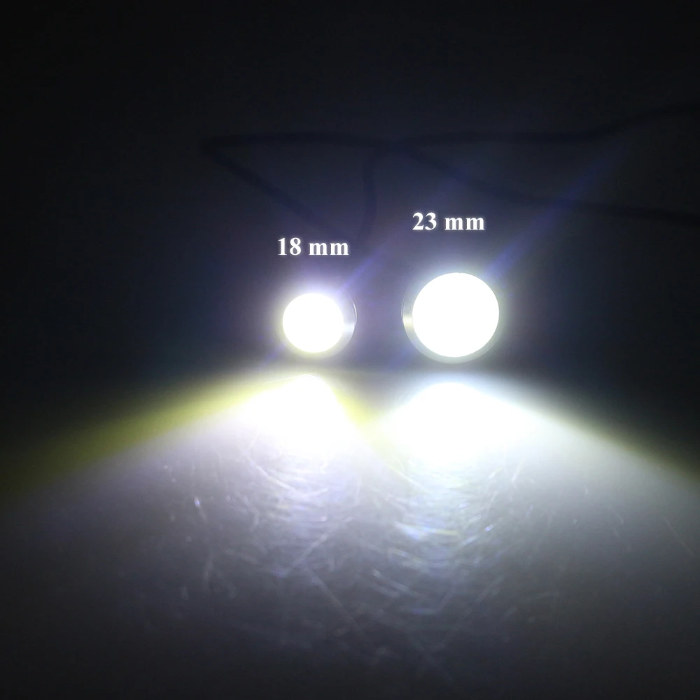 2 шт. 23 мм Точечные врезные светодиодные огни Eagle Eyes диаметр орлинный глаз LED лампы