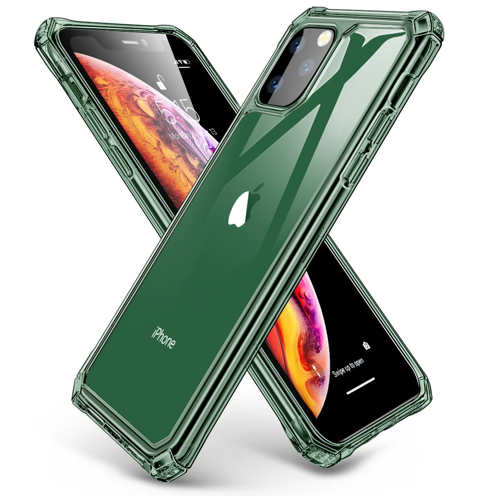 ESR противоударный чехол для iPhone 11 Pro Max, Прозрачный задний бампер, четыре угла, защитный чехол для iPhone 11 11 Pro