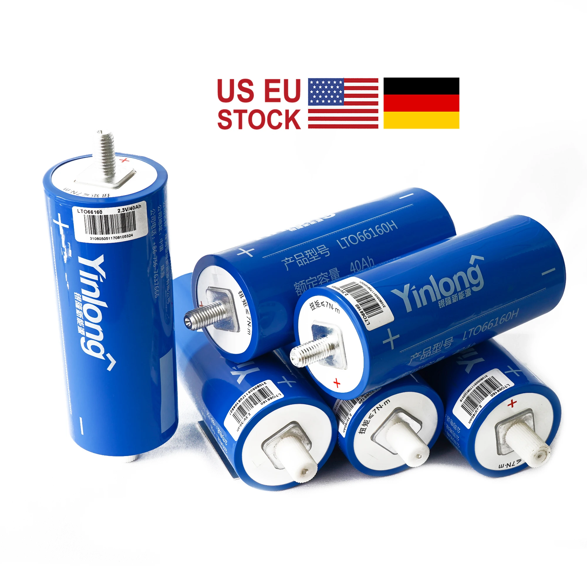 12 шт. 2 3 V 40AH 45AH YINLONG LTO 66160 литиевая Батарея сотовый 4 v 10C 400A для детей возрастом от 12v