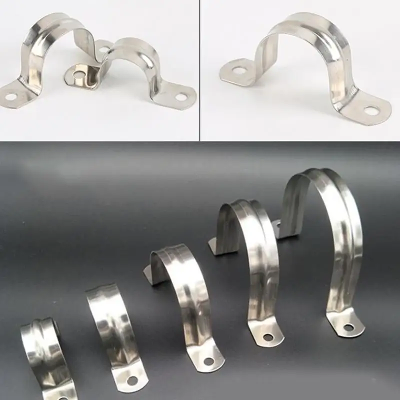

304 steel riding card, steel tube card saddle ohm 201 card, card, steel U-shaped S5E7