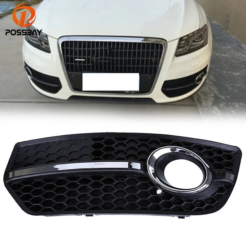 Левая противотуманная фасветильник автомобиля POSSBAY решетка радиатора для Audi Q5(8R)