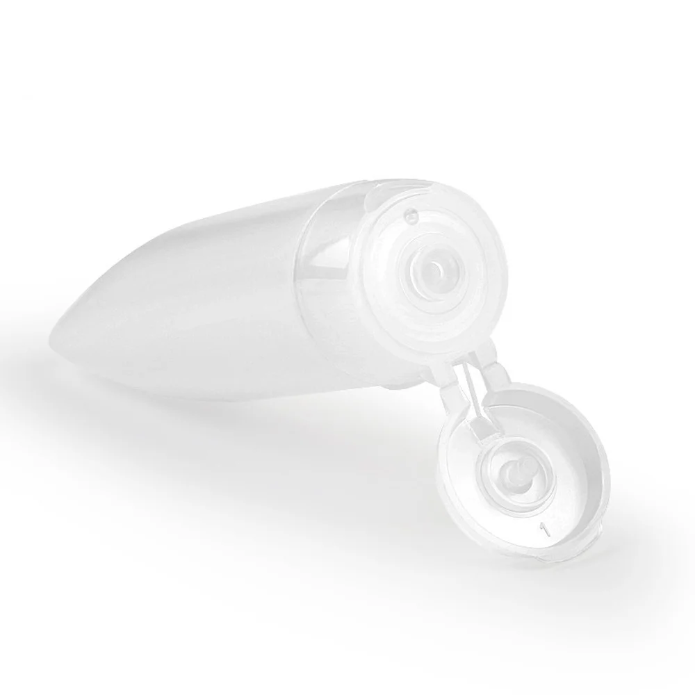 

10pcs Plastic Packing Tubes Soft Empty Matte Clear Cosmetic Cream Containers Squeeze Tube Butterfly Cap Travel Bottles 30ml 50ml