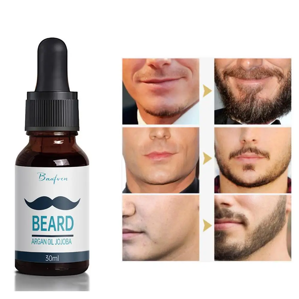 

30ML Beard Oil Argan Oil For Beard Growth Hair Growth Products Beard Body Hair Eyebrow Growth Moisturizing For Man Beauty Sexy