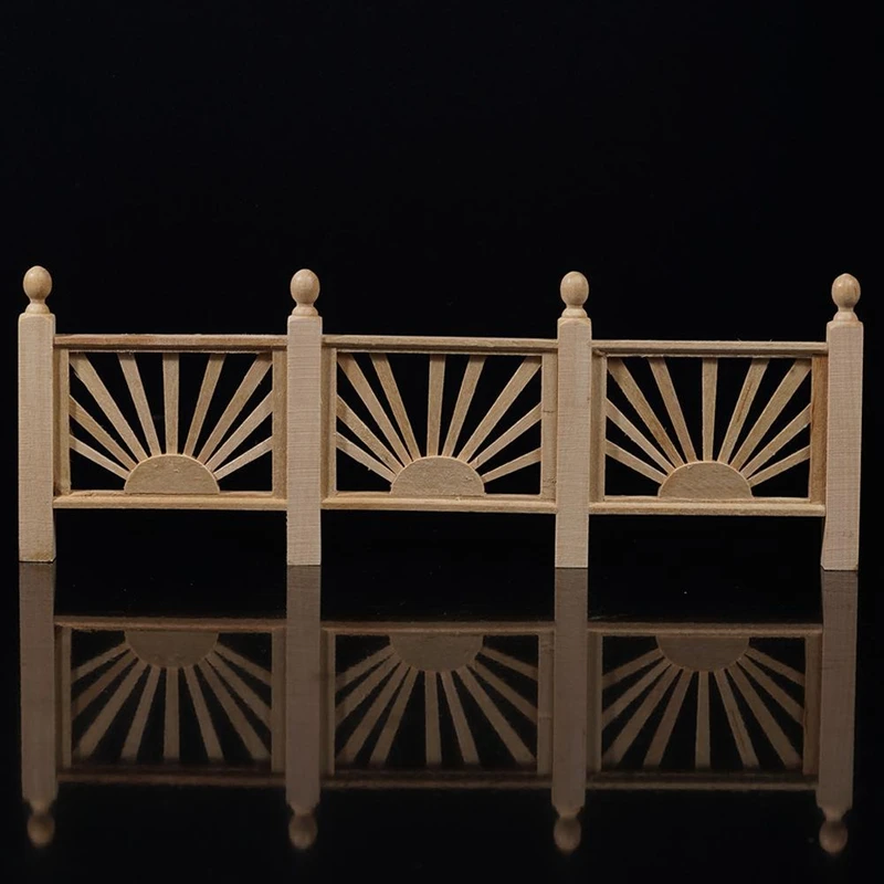 1:12 мини кукольный дом забор деревянный садовый Мини мебель аксессуары для