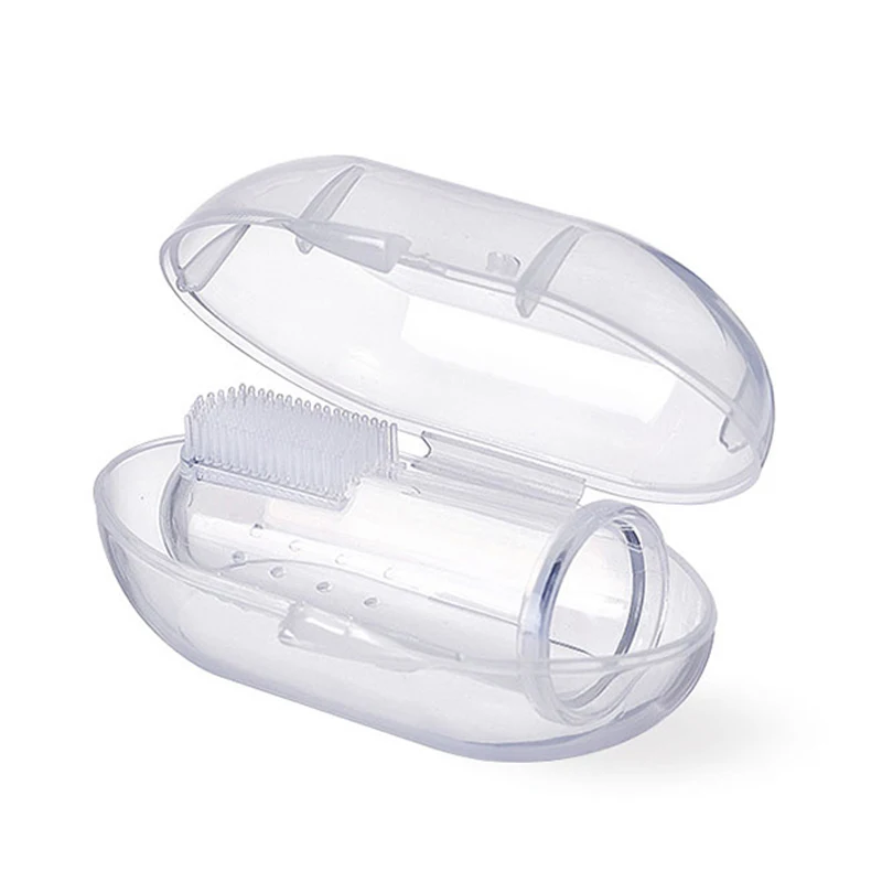 

Drop Shipping Dog Toothbrush Super Soft Pet Finger Toothbrush Teddy Baby Toothbrush Tartar Teeth Pet Supplies Pet Toothbrushes