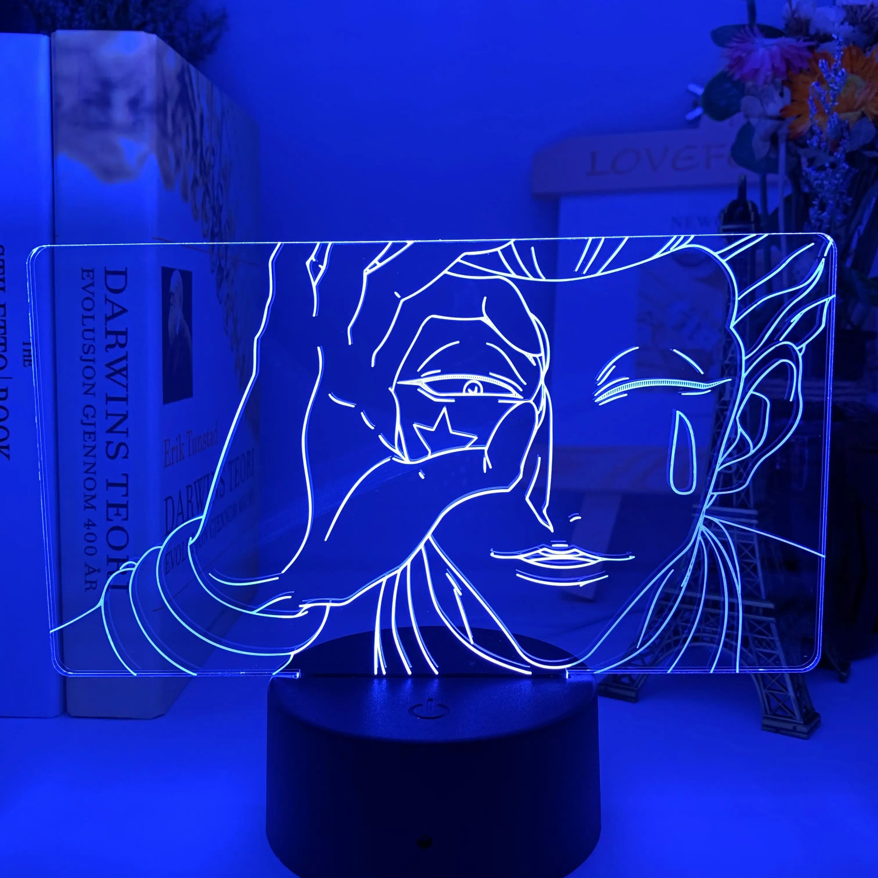 3D лампа Led Цвет изменение атмосфера для детей Украшения в спальню Детский ночной