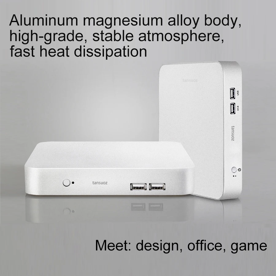 Xc Мини ПК Intel Core i3 i5 i7Linux Windows 10 4 к HTPC MiniPC настольный компьютер игровая