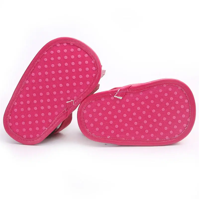 Сандалии для новорожденных мягкая обувь из хлопка нескользящая подошва детской