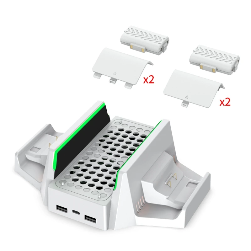 

Консоль охлаждающий вентилятор база Двойная Батарея ручка зарядное устройство док для XB серии S Прямая поставка