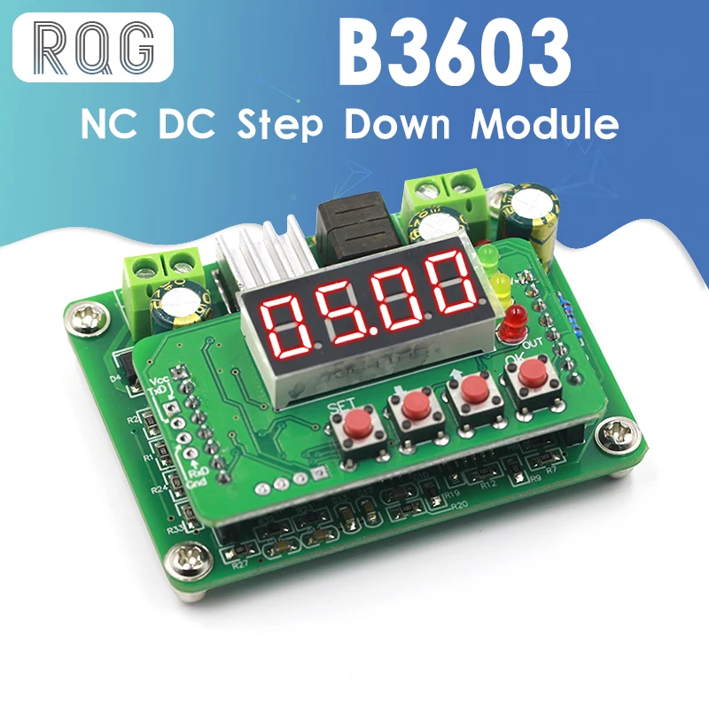 Источник питания постоянного тока B3603 NC Регулируемый понижающий модуль