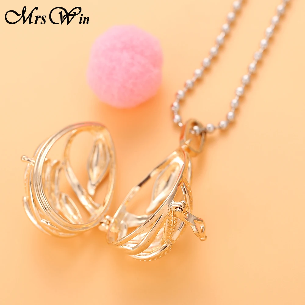 Ювелирные изделия для ароматерапии золотистый лебедь искусственная