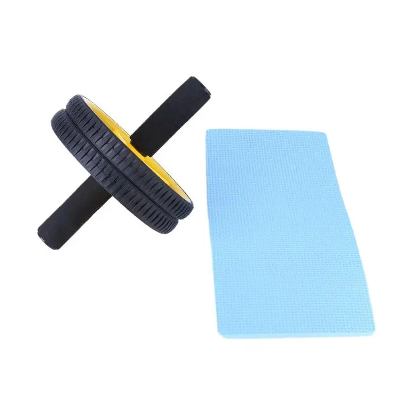 Тренажерный зал двухколесный обновленный Ab брюшной пресс колесные ролики