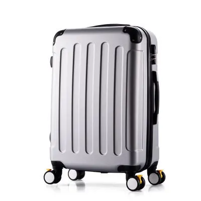 Дешевая Новая модная Корейская ABS + PC тележка для багажа мужская дорожная сумка 20