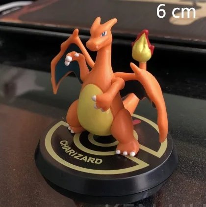 6cm Большой размер X Y Hydreigon Entei Genesect Raichu pika аниме экшн& toyp Покемон Фигурки Коллекция Модель игрушки подвижная база - Цвет: 6cm