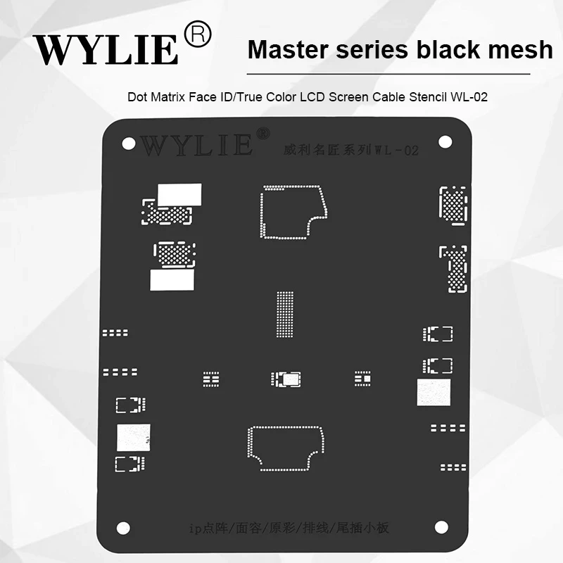WYLIE WL 02 для iPhone X/XS MAX/XR/11Pro MAX точечная матрица распознавание лица/реальный цвет ЖК