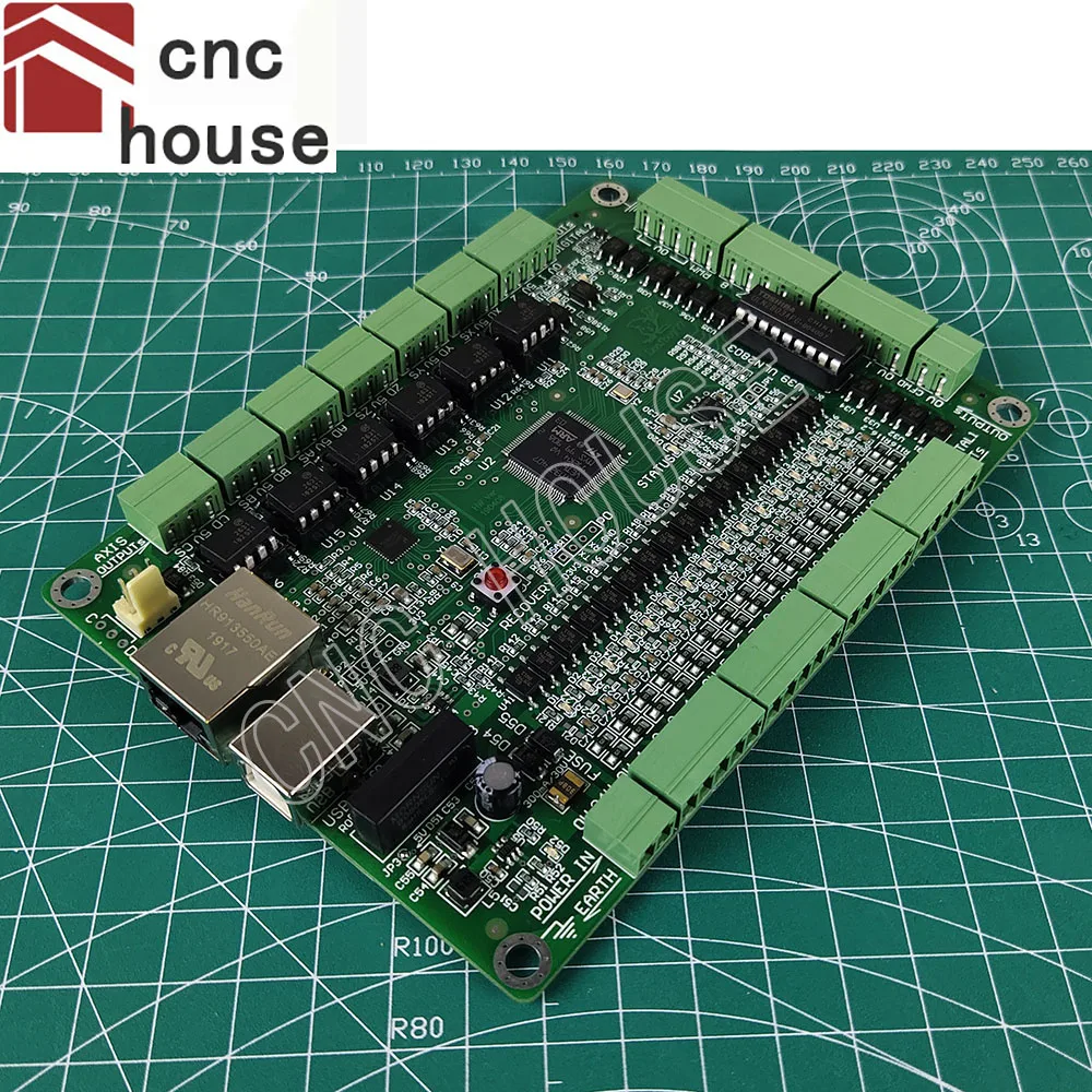 Mach3 ЧПУ 6 axis motion система управления USB + Ethernet сетевой порт интегрированный плата