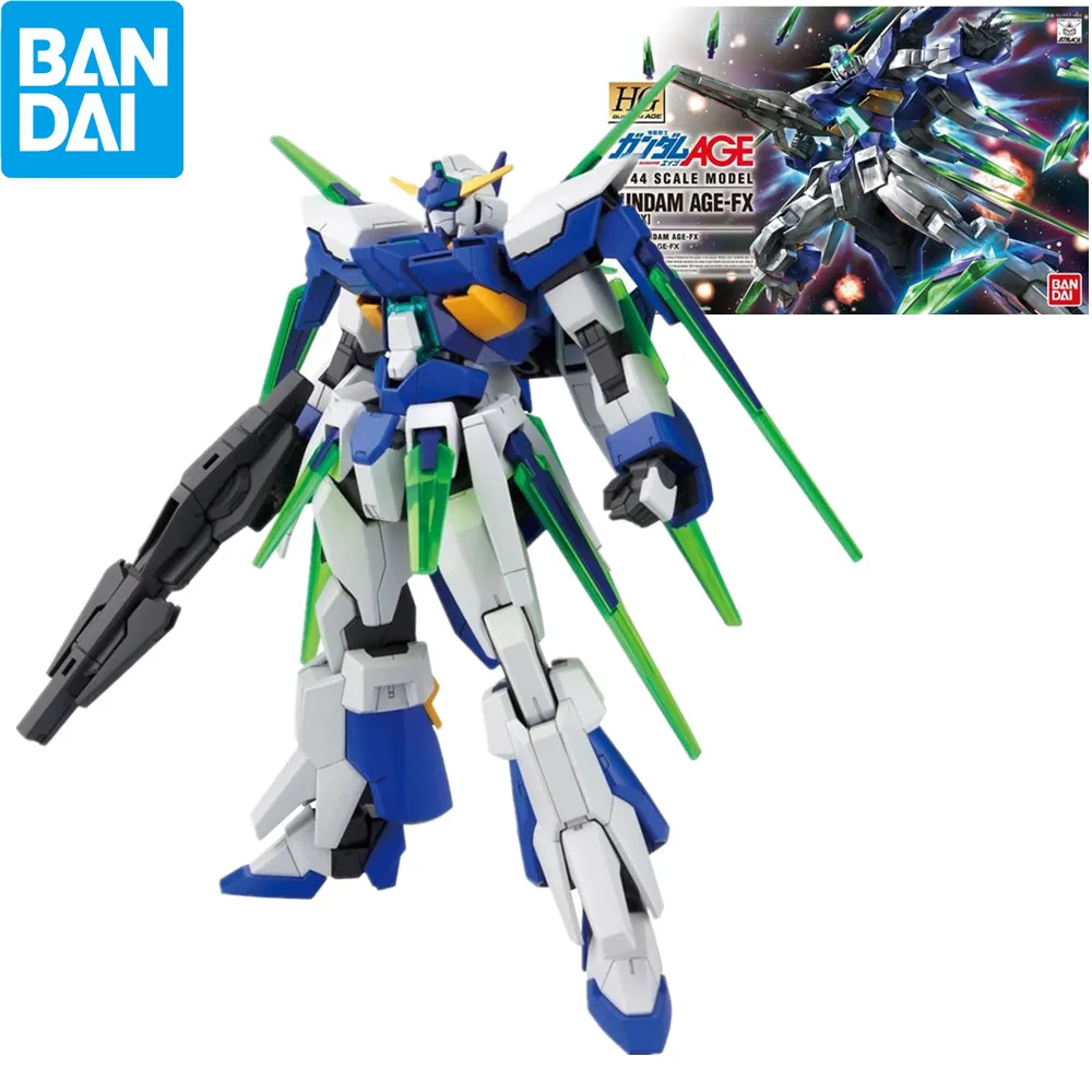 

Bandai Hobby Mobile Suit RG 1/144 Gundam AGE-FX High Quality Figure Kit Action Assemble Model Toys Collection