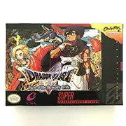 Видеоигра Dragon Quest V с коробкой для игрового картриджа snes на английском