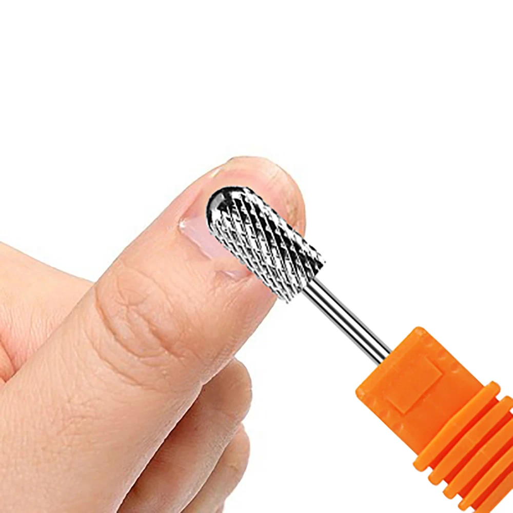 Вольфрамовая стальная Шлифовальная головка для ногтей одинарная оптическая