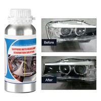 800g car headlight repair fluid agent auto headlight refurbishment restoration coating agent scratch repair increase glossy fix