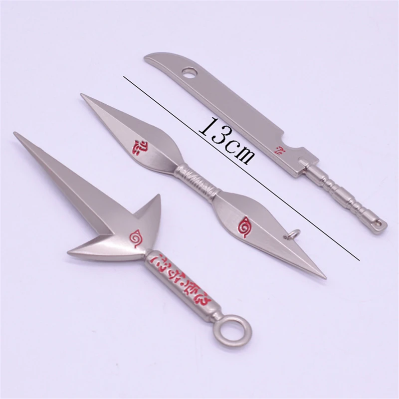 Игрушечный нож Hatake Kakashi Akatsuki Deidara Itachi Kunai Shuriken игрушка для косплея подарок