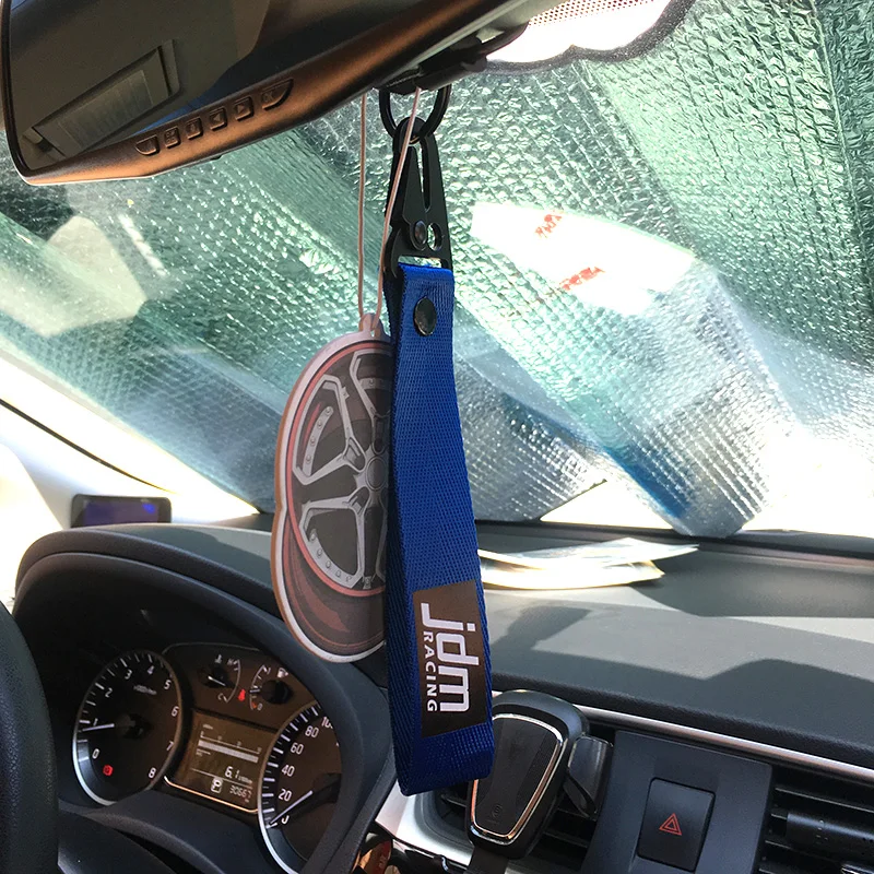 Красный JDM Гоночный брелок метки JDM брелок для ключей авто брелок для автомобиля Дрифт ключ держатель для телефона быстросъемный Дрифт автолюбитель