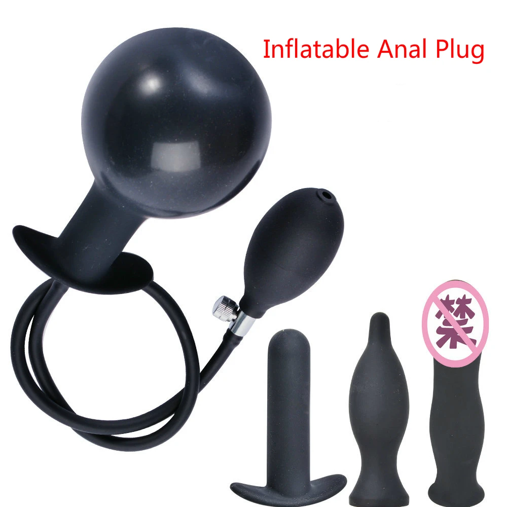 Inflatable Anal Plug Female Appliance Adult Health Care Boxing Alternative Toys Prostate Massager Butt | Красота и здоровье