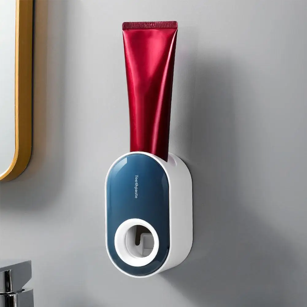 

Automatic Toothpaste Dispenser Wall Mount Bracket Bathroom Accessories B7M4