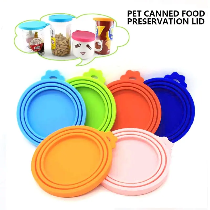 

Can lids, fresh-keeping silicone can lids, pet cans, sealing lids, universal fresh-keeping lids, wet cat food sealing lids