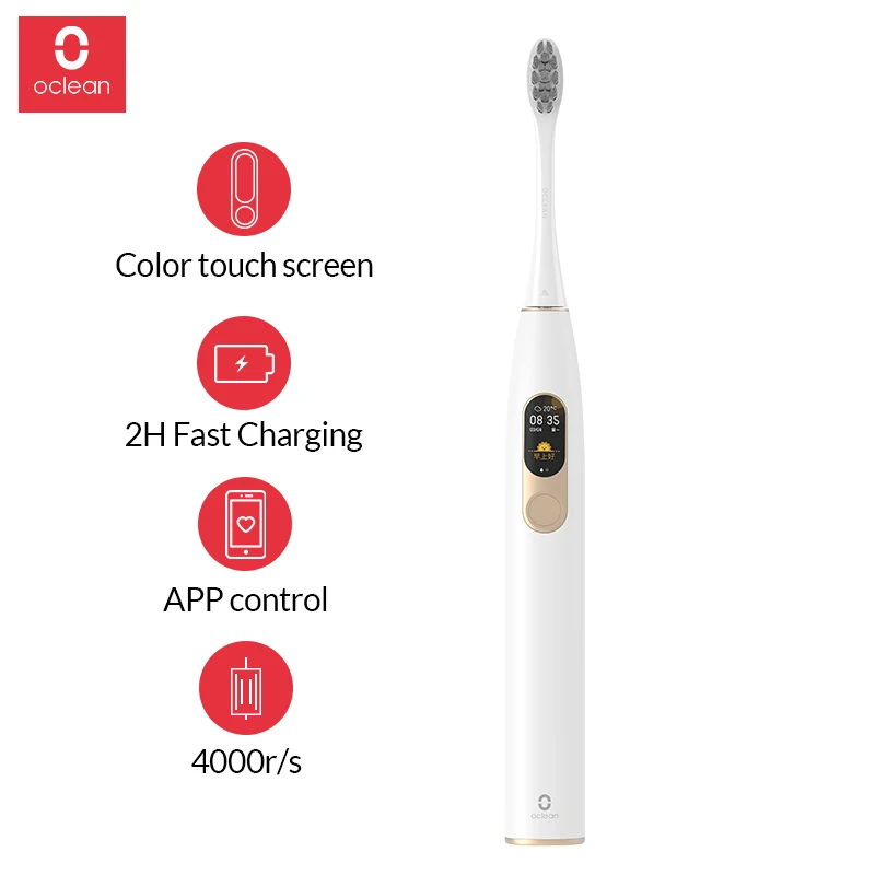 Глобальная версия Xiaomi Oclean X звуковая электрическая зубная щетка для взрослых